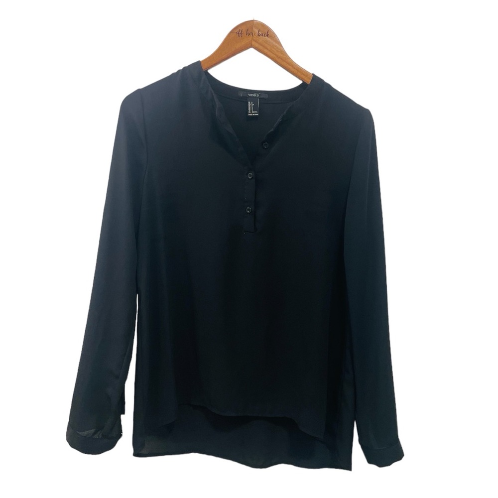 3/$25 🖤 Basic Black Blouse